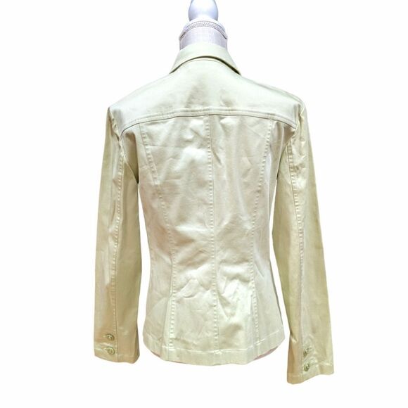 St. John Sport Women's Lime Green Button Up Jacket Size M - Picture 2 of 12